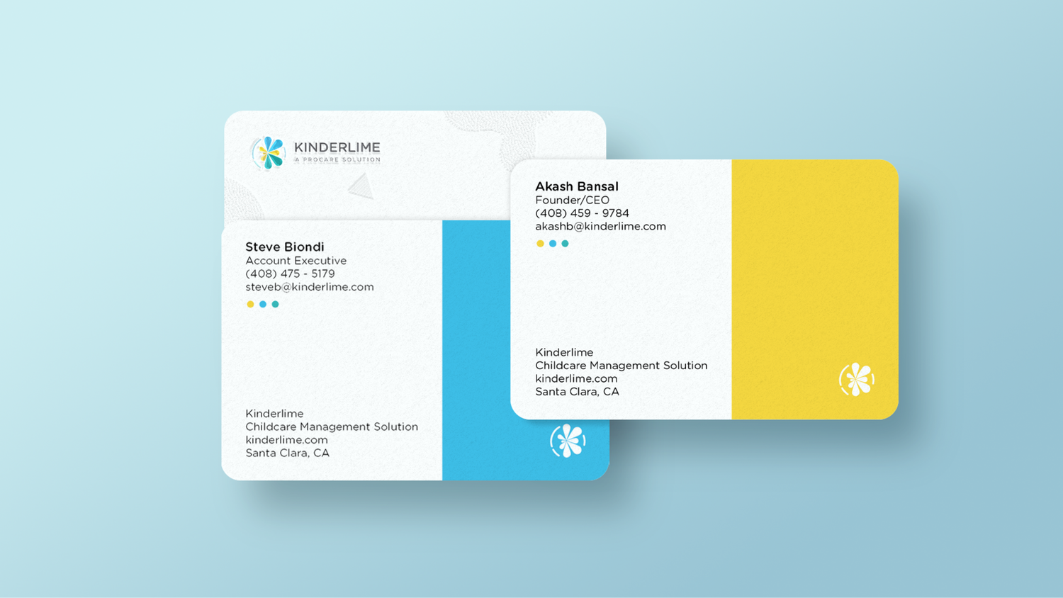 Kinderlime business cards