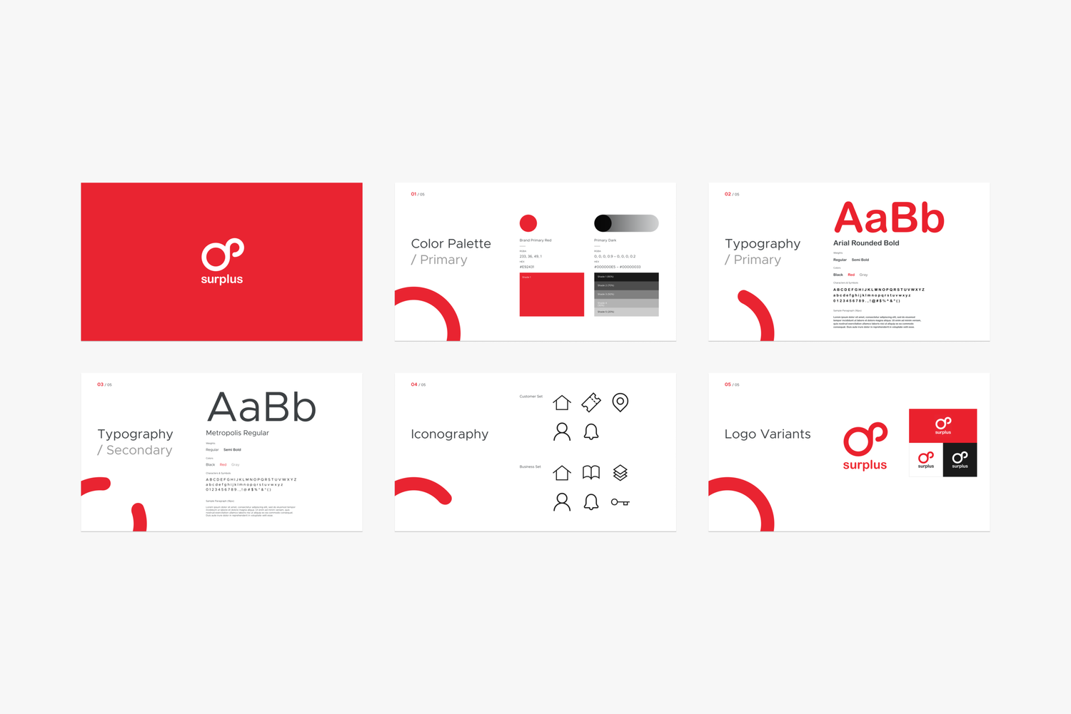 Surplus brand style guide